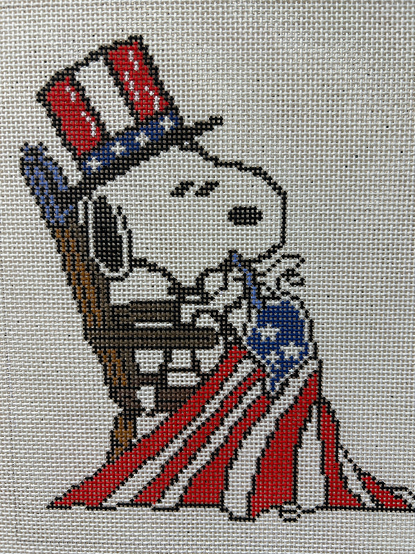 Snoopy Sewing Flag