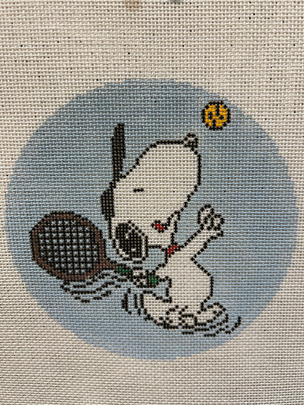 Snoopy Serving Tennis Ball