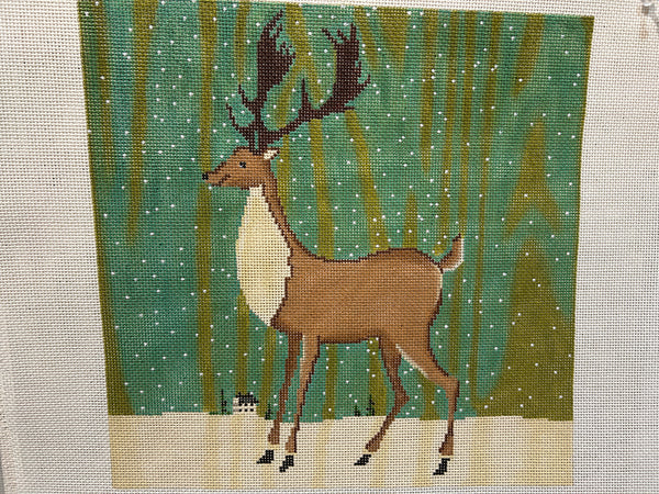 Winter Deer