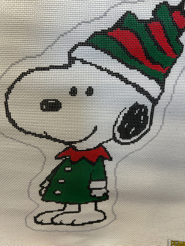 Snoopy Elf Shaped Pillow