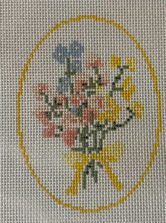 Spring Floral Cameo