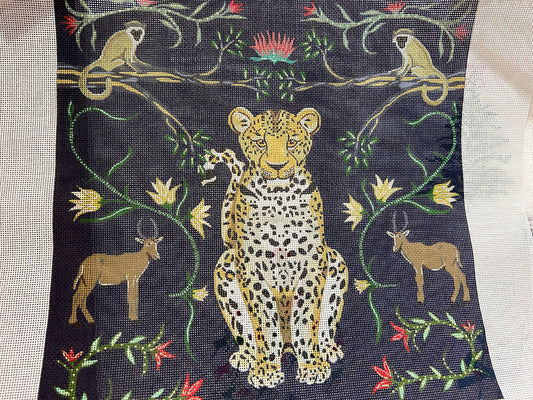 Leopard with Botanicals