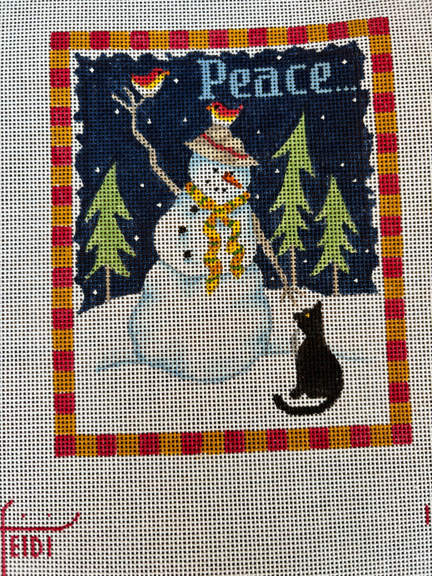 Peace Snowman