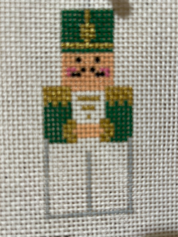 Green Nutcracker Angel