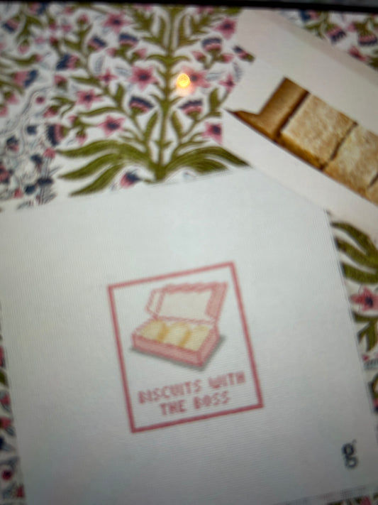 Biscuits with the Boss