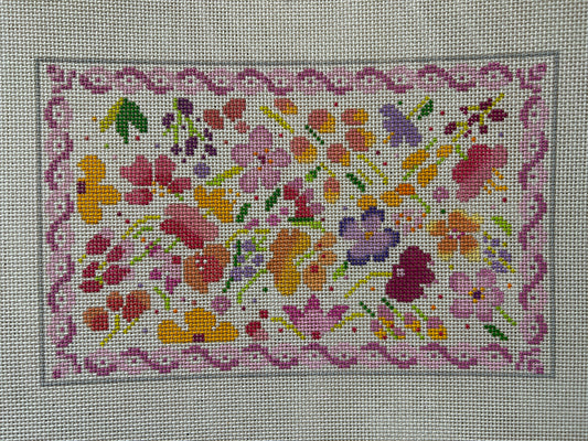 Peppy Floral Clutch