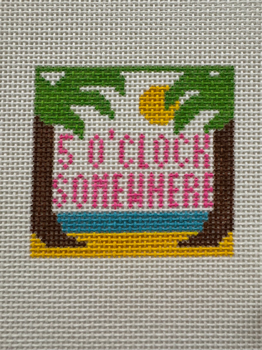 5 O'clock Somewhere Coozie insert