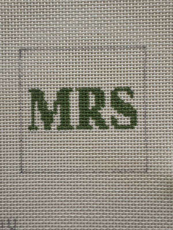 "Mrs" Coozie insert