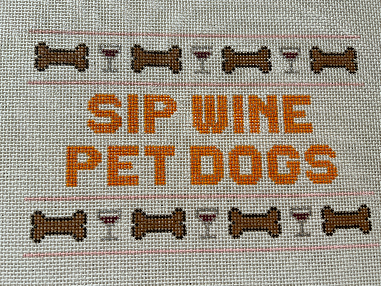 Sip Wine Pet Dog