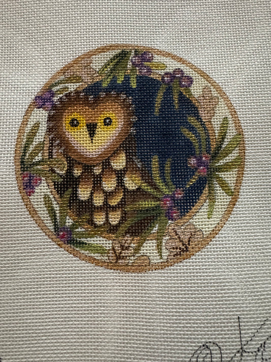 Xmas Coaster Owl