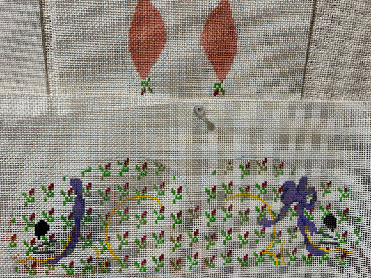 Rosebud Bunny 2 sided