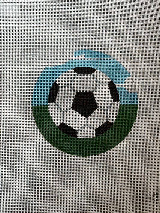 Soccer Ball Round Ornament