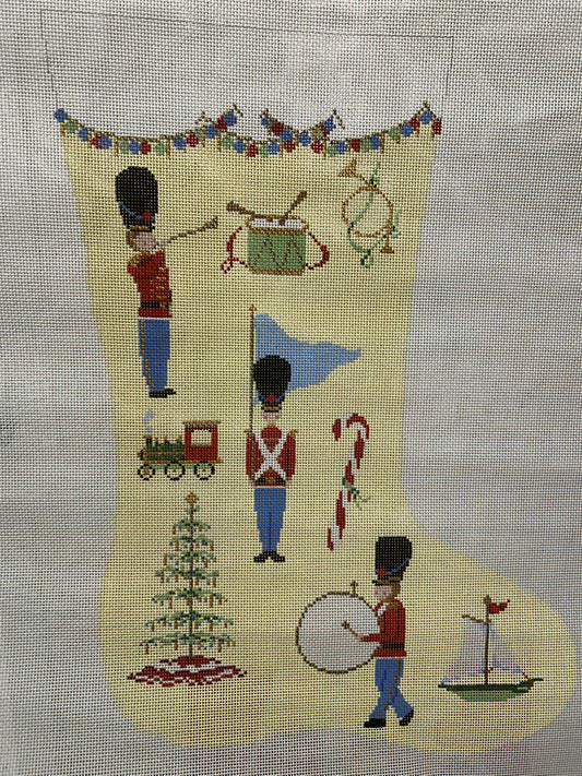 TOY SOLDIER STOCKING