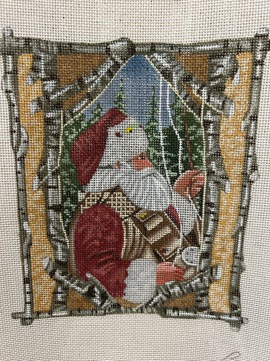 Santa in Bamboo