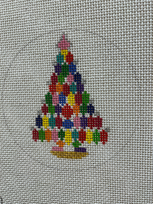 Colorful Ornament Tree