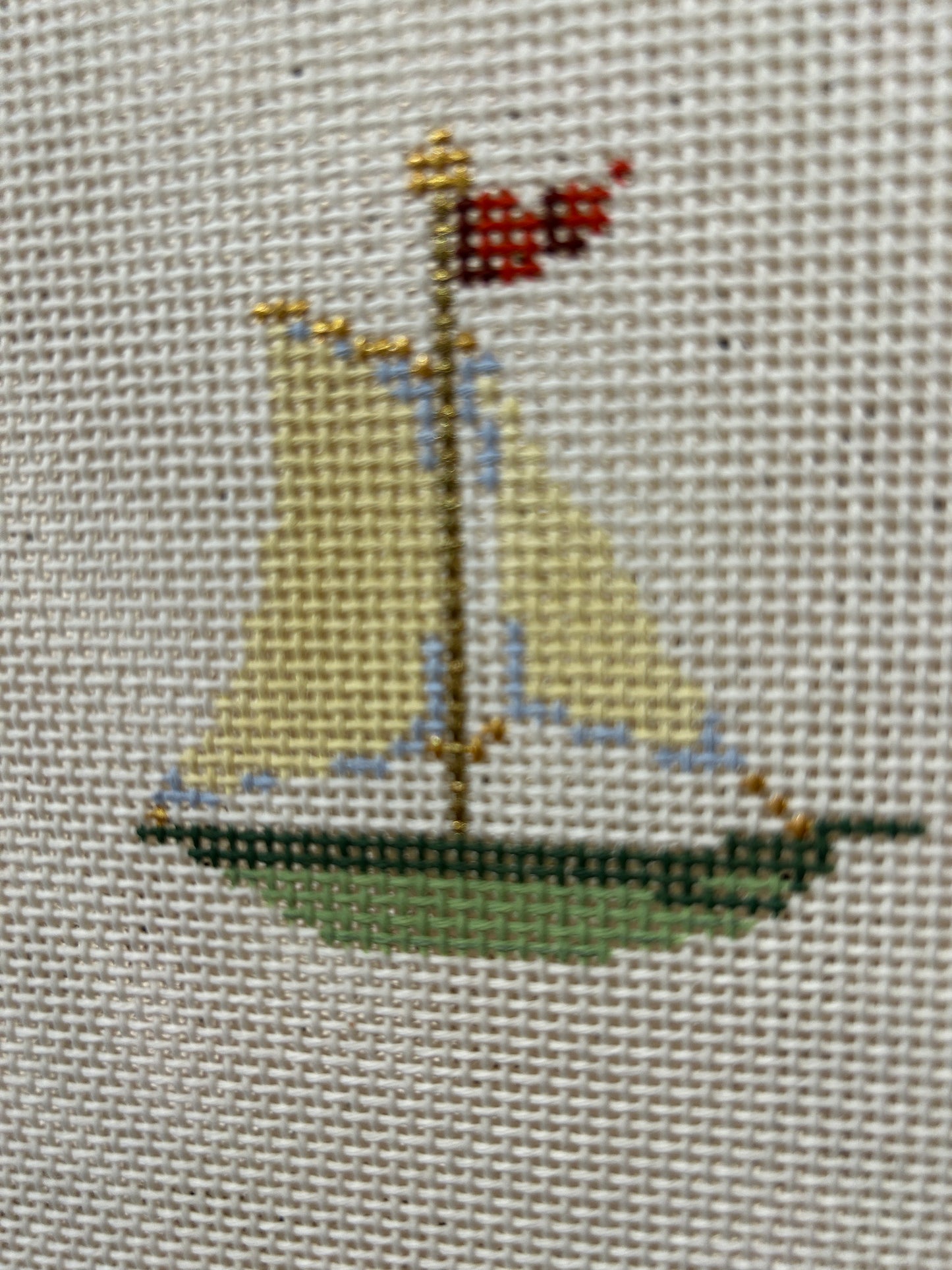 Victorian Christmas-Sailboat