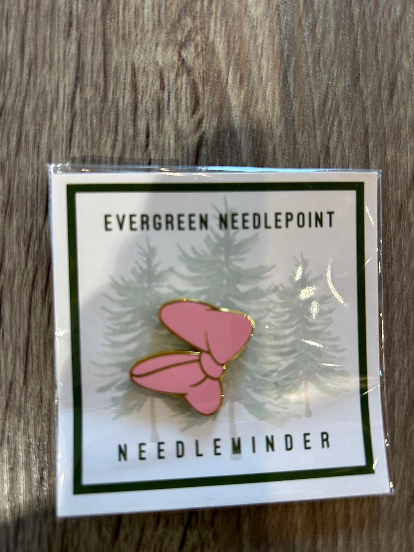 Pink Bow Needleminder