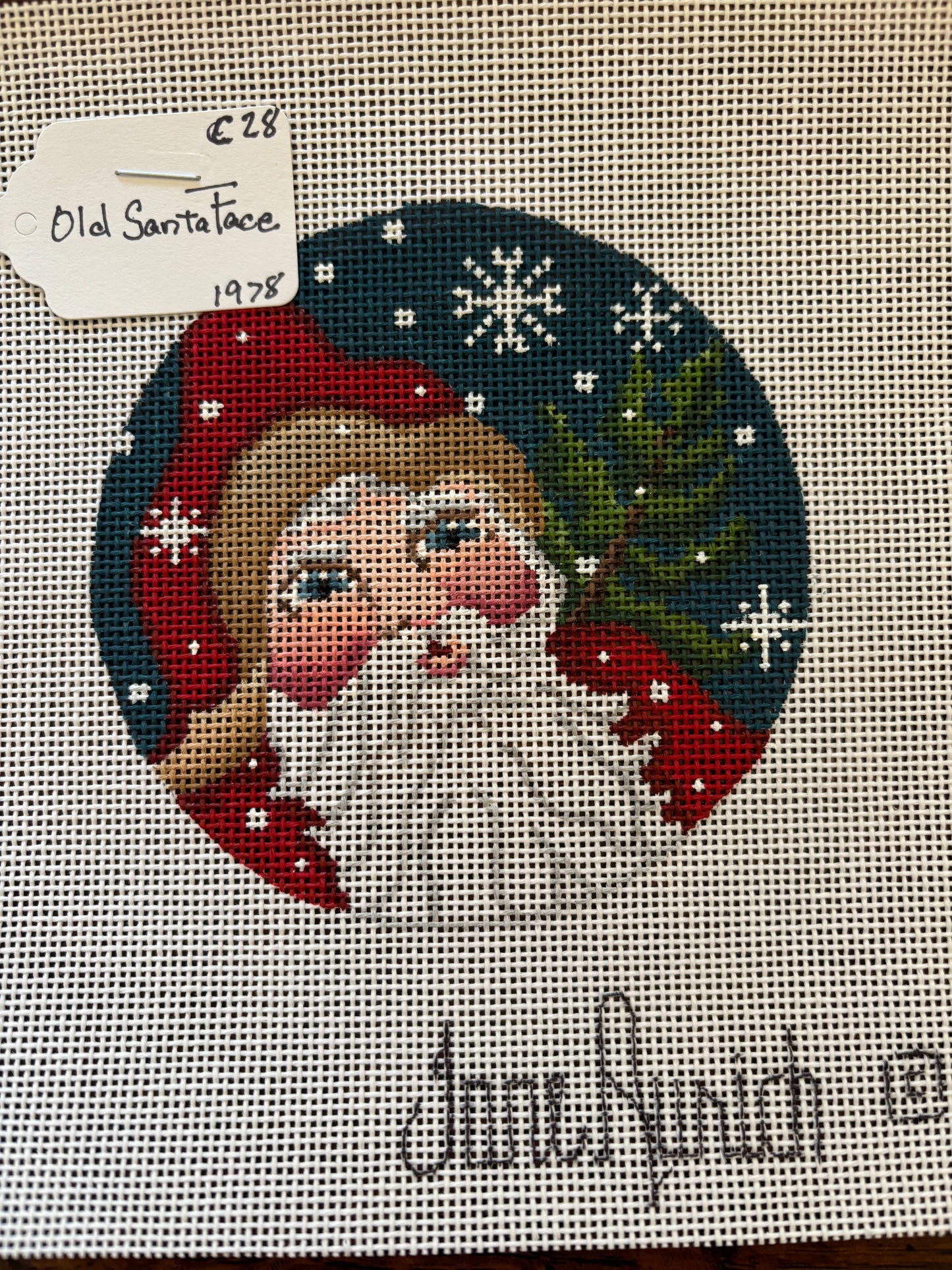 Old Santa Face 1978