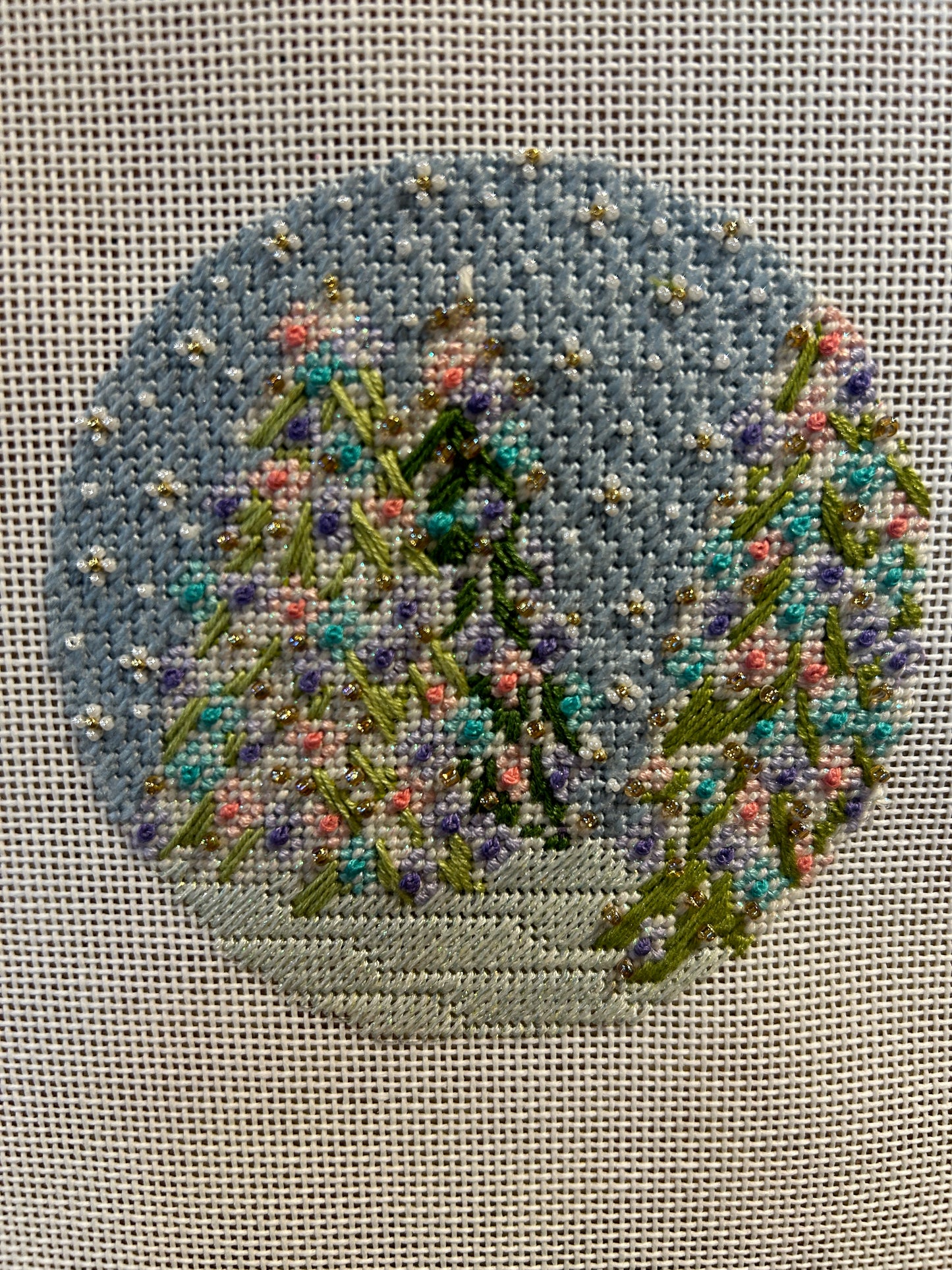 December Trees with Stitch Guide