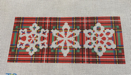 Three Snowflake Frieze