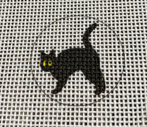 Black Cat Fob Insert