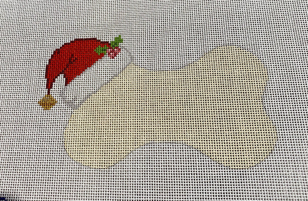 Dog Bone w Santa Hat