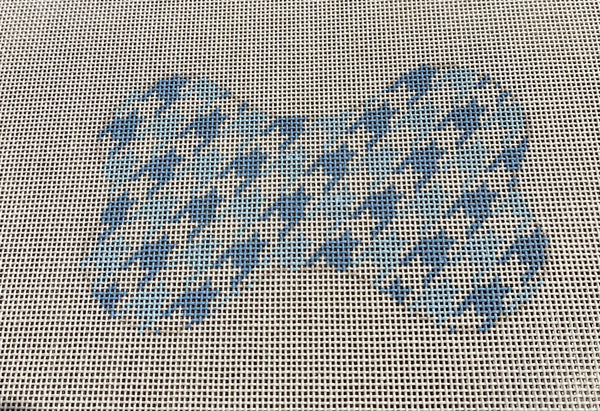 Dog Bone Houndstooth/Blue
