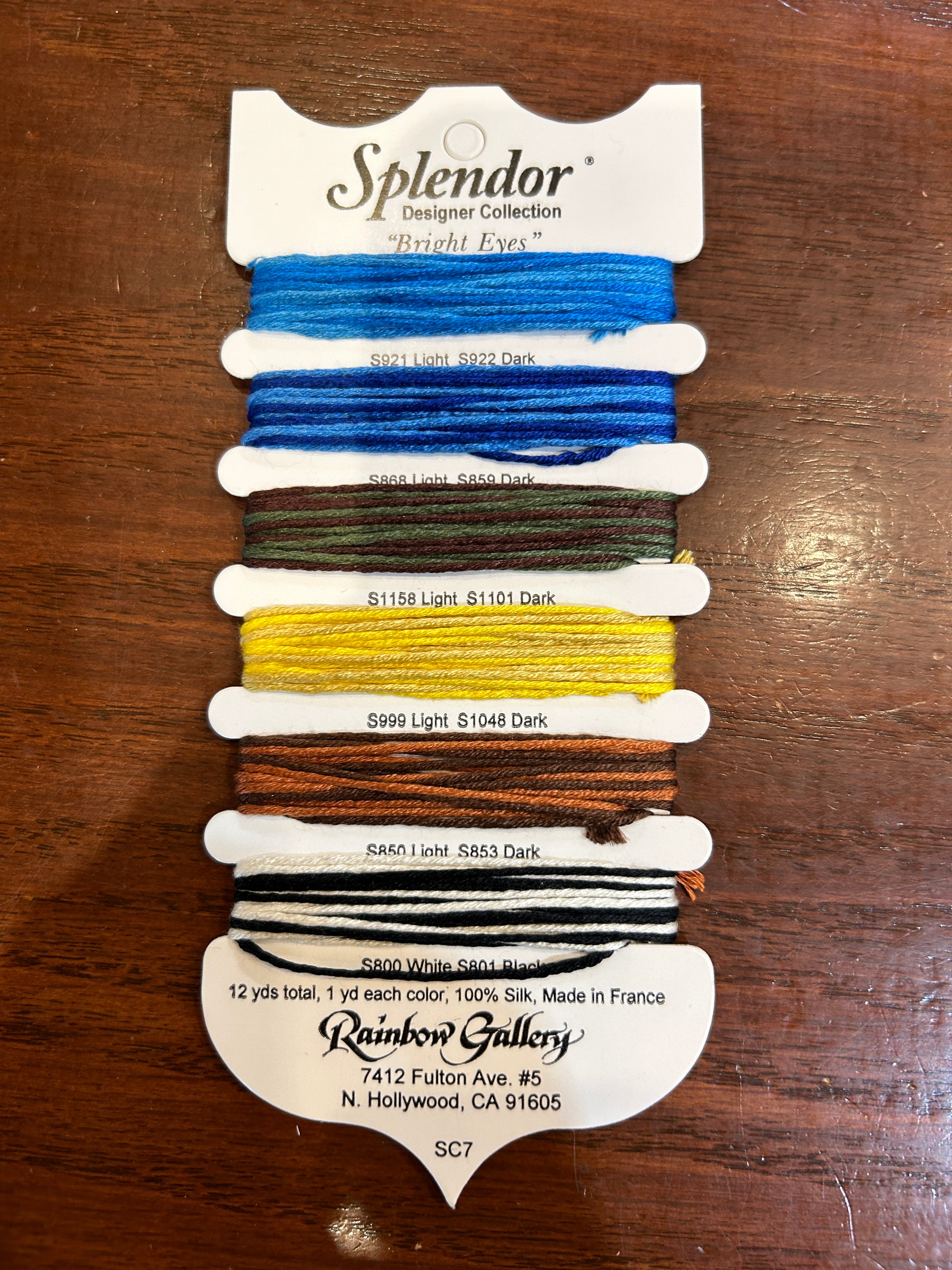 Splendor Cards Thread Splendor Card - Bright Eyes – What's the Point?