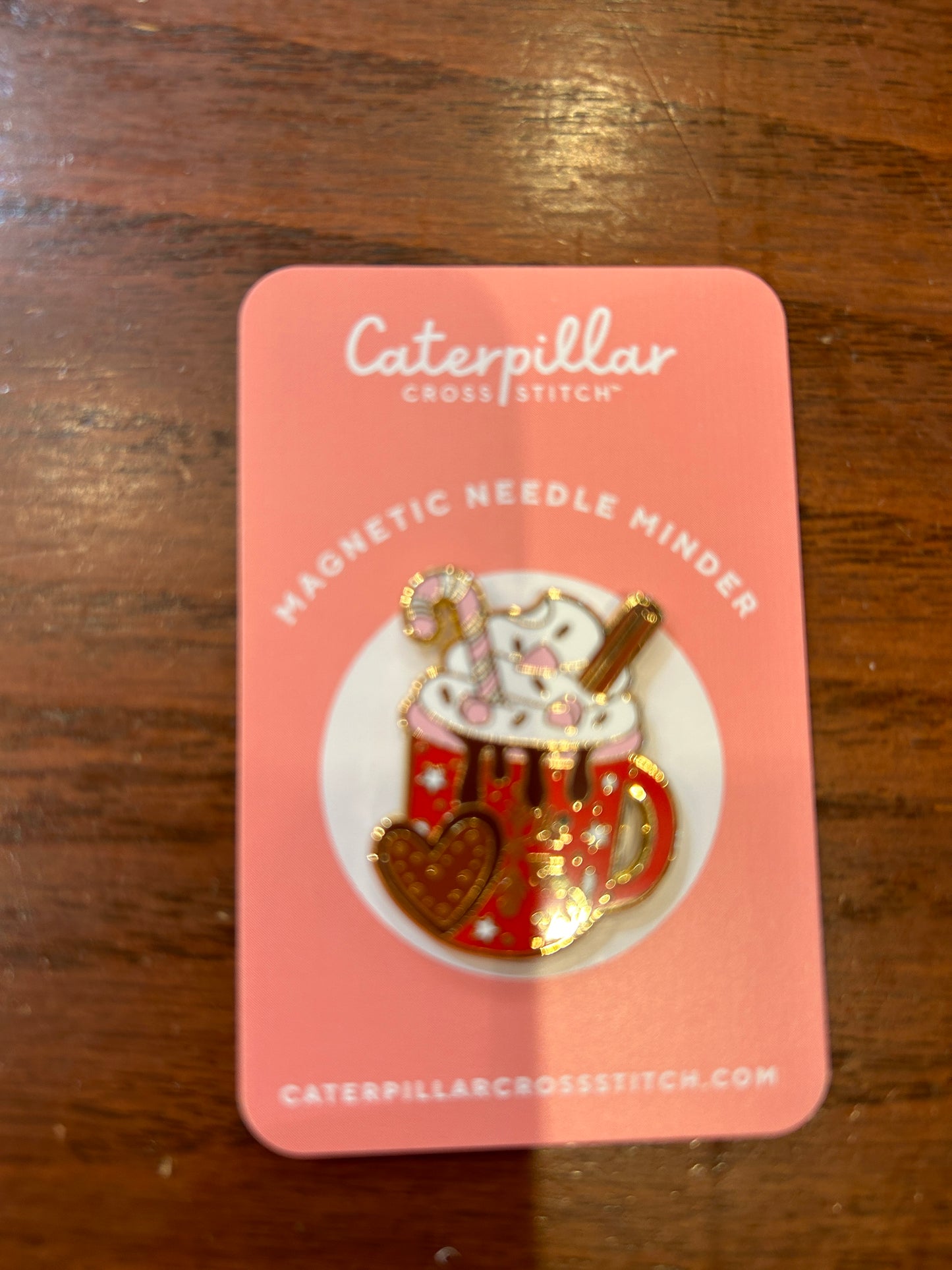 Hot Cocoa Cup Needleminder