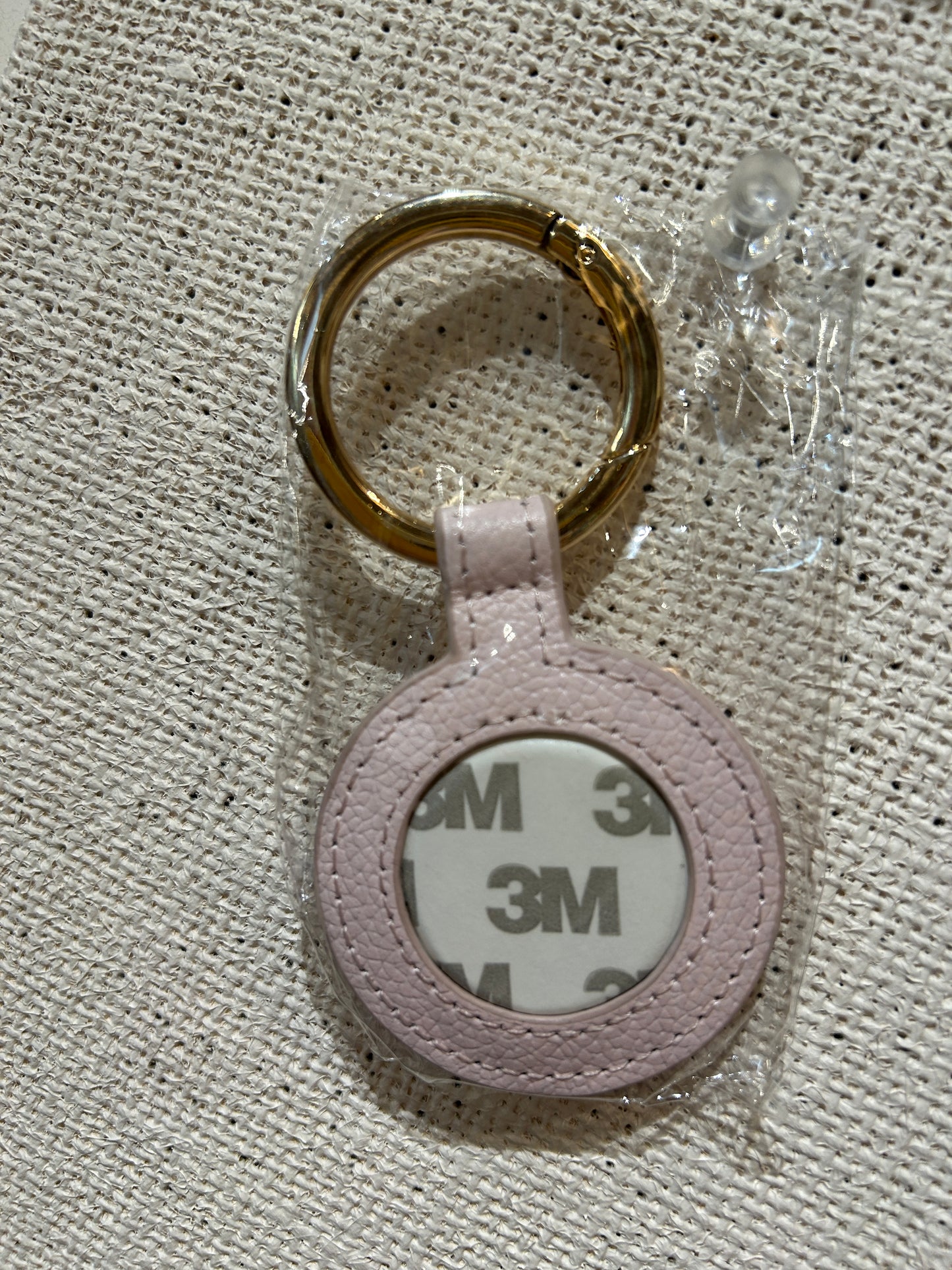 Mini Clip - Pink Leather