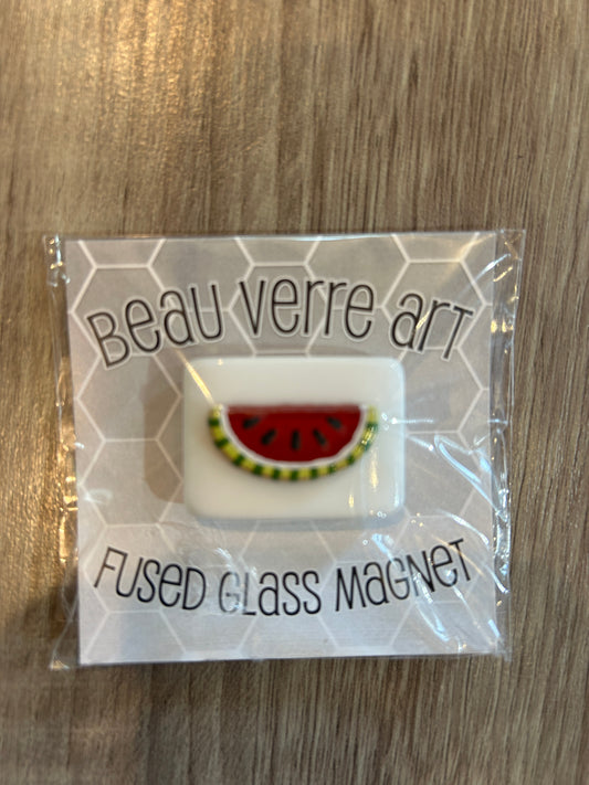 Watermelon Fused Glass Needleminder