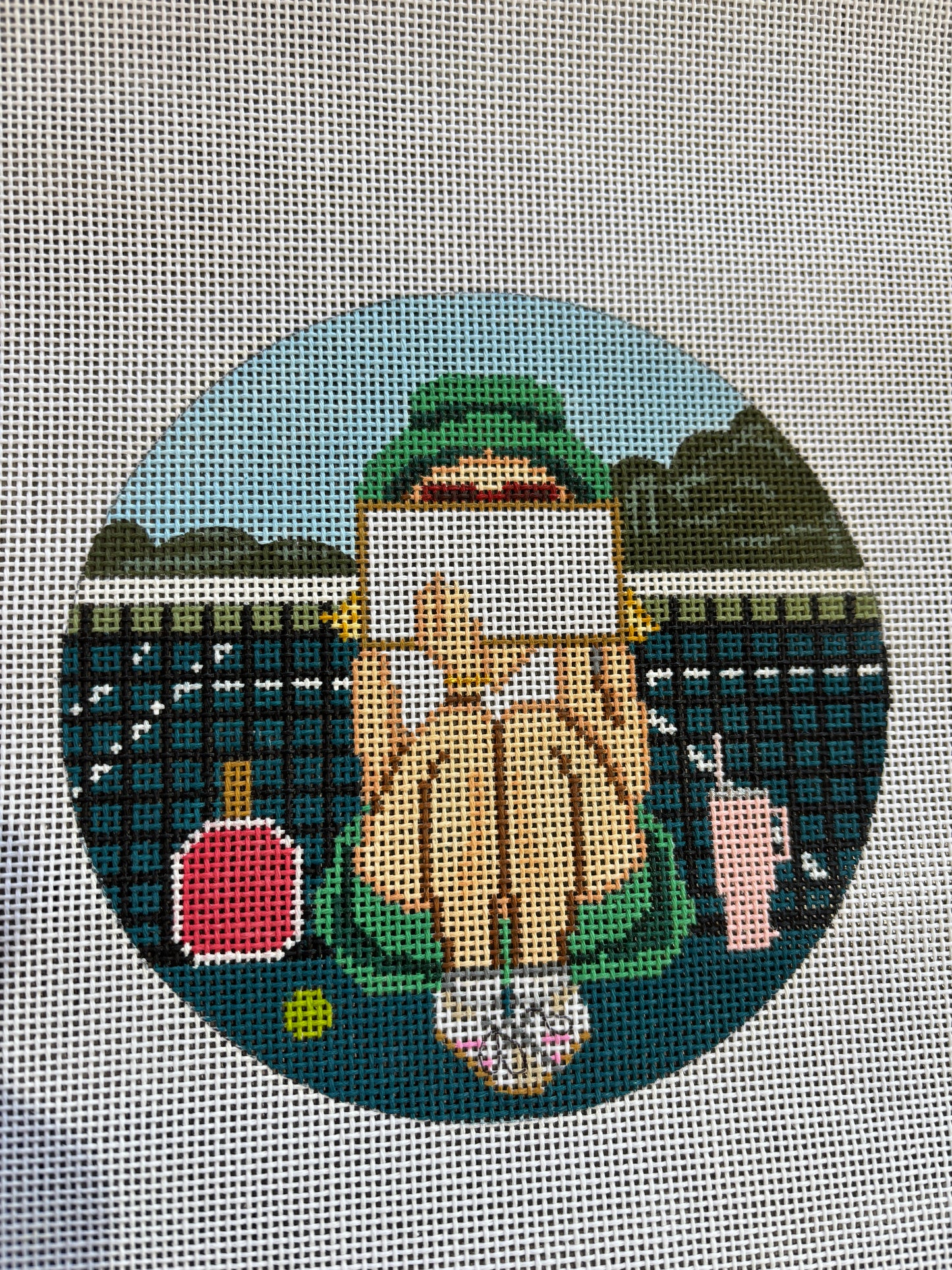 Pickle Ball Stitching Girl