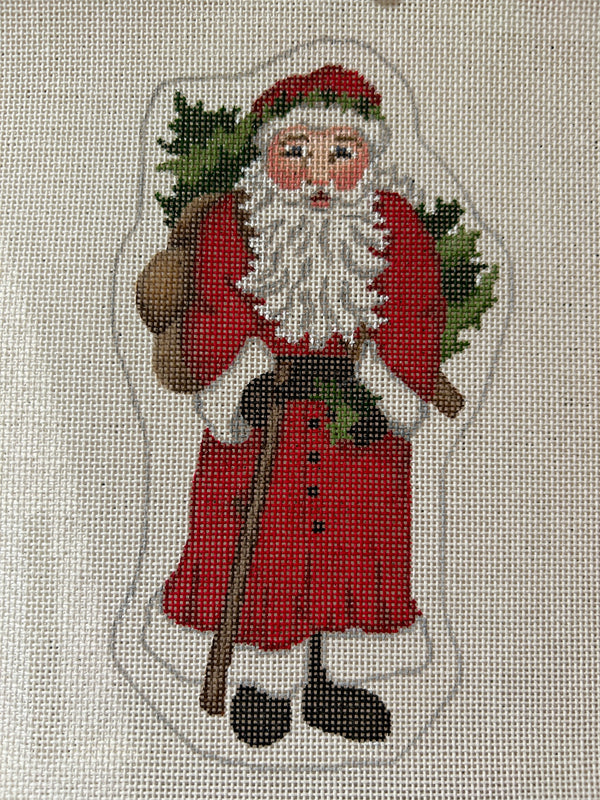 Santa with Walking Stick