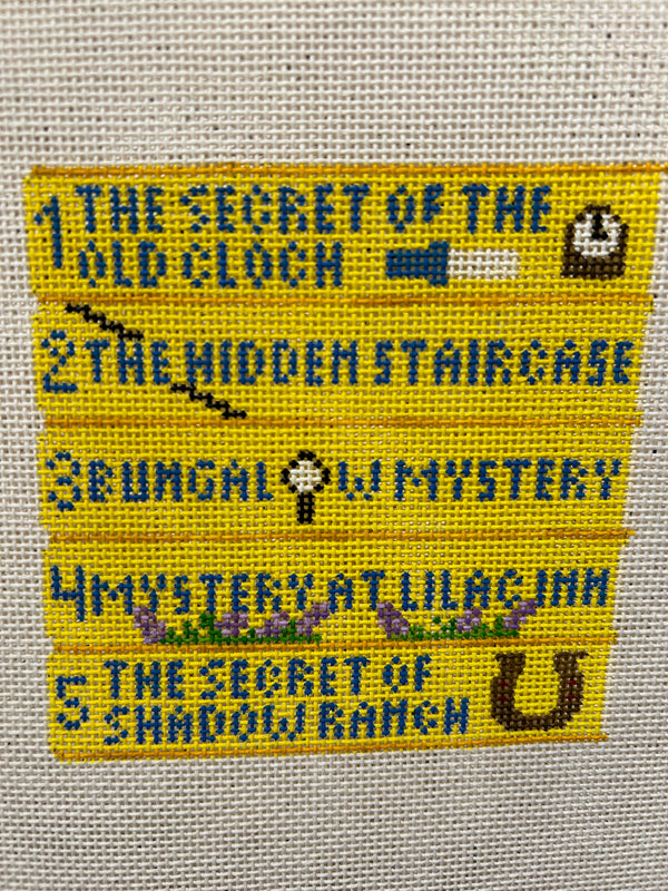 WS-The Book Canvas:Nancy Drew Stack