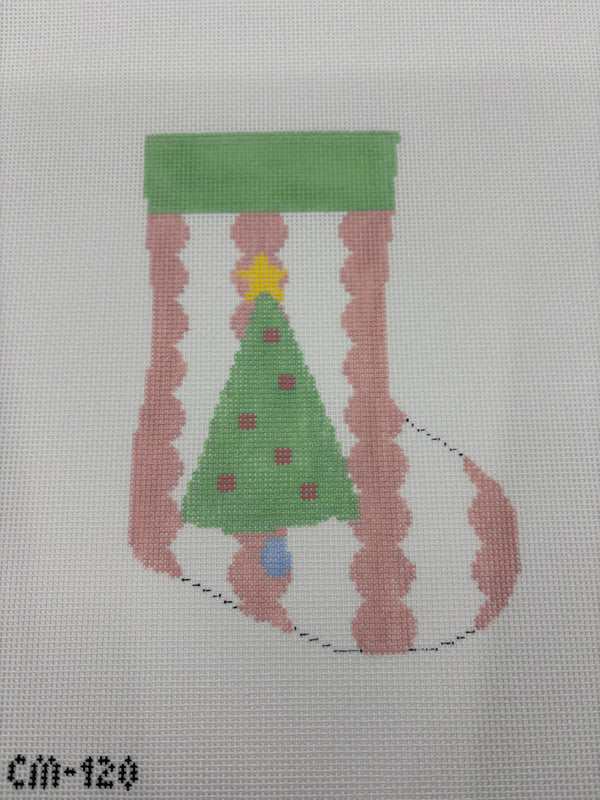 Christmas Tree Mini Stocking