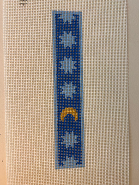 Moon and Stars Keyfob