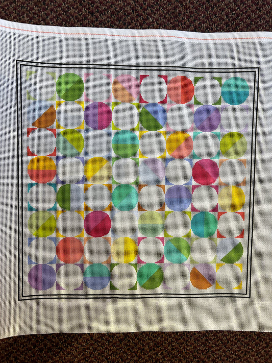 Needlepoint Checkerboard Canvas