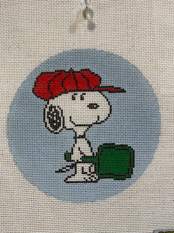 Snoopy w/ Pickleball Paddle