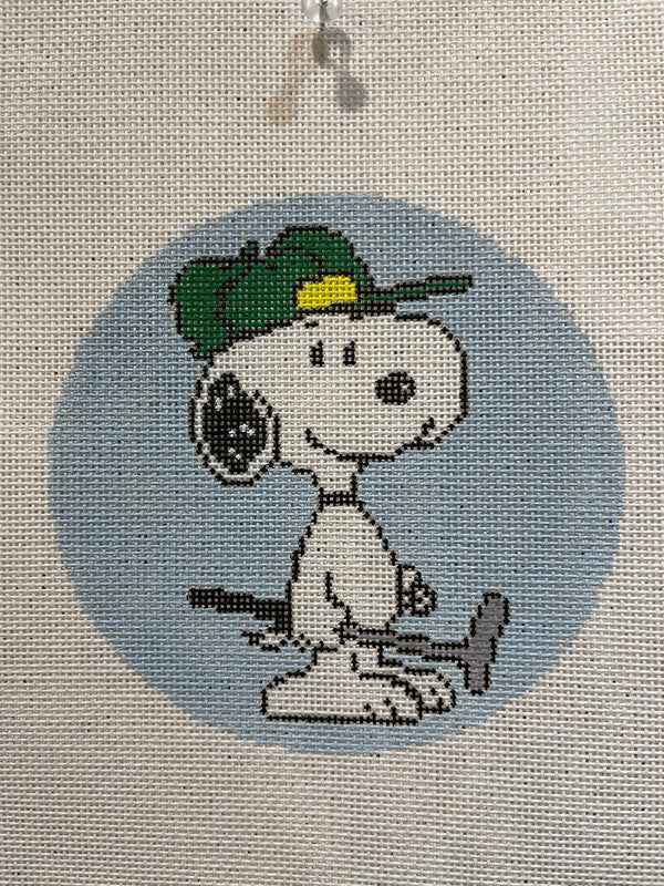 Charlie Brown w/ Golf Club