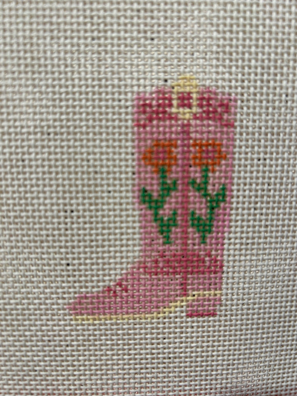 Pink Cowboy Boot