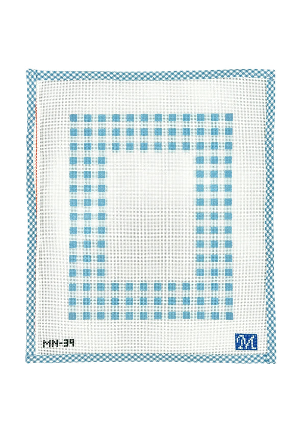 Blue Gingham Frame