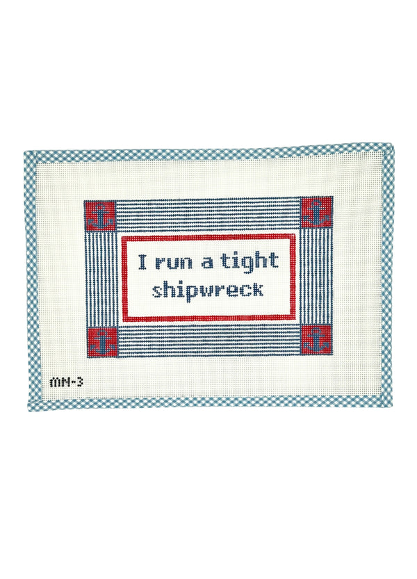 Shipwreck Pillow Red