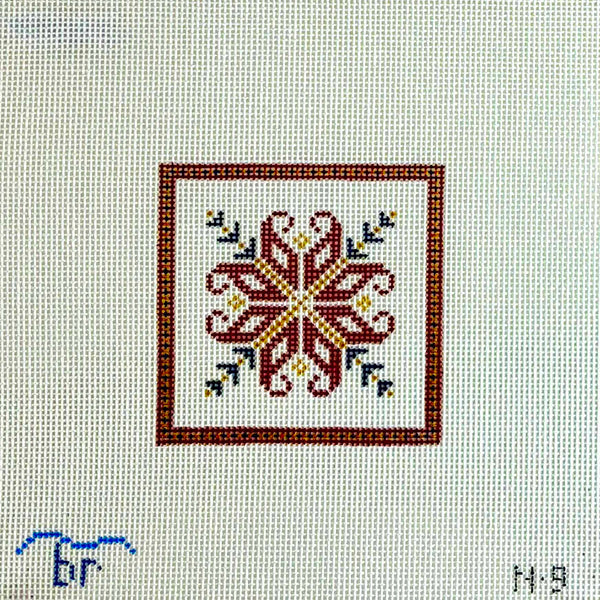 Nordic Square red/blue