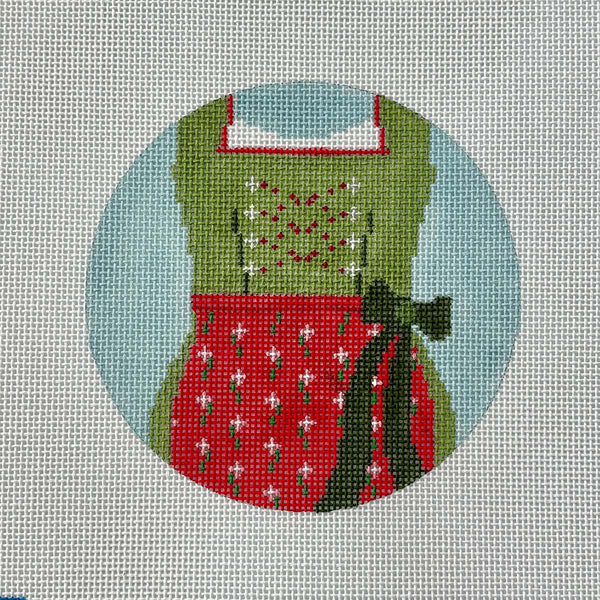 Dirndl (red/green)