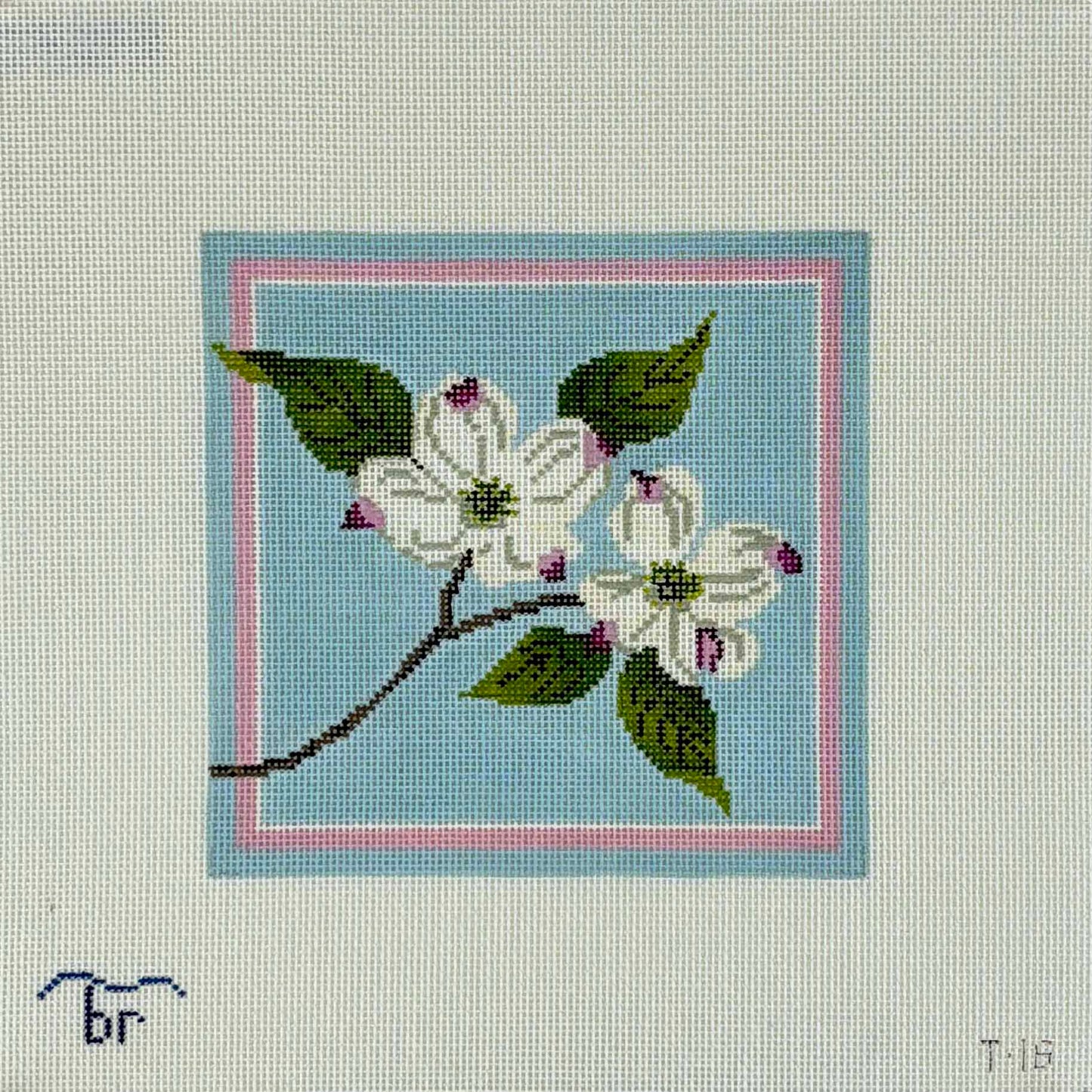 White Dogwood Blossoms